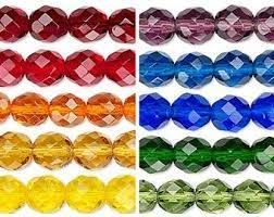 faceted beads