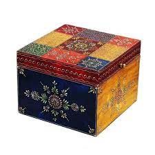 handicraft wooden box