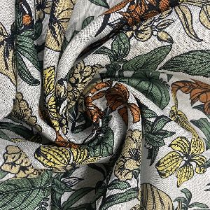 Printed Linen Fabric