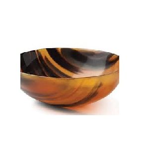 natural finish trending design horn bowl