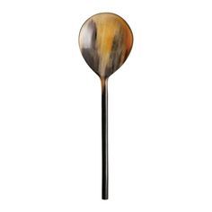 natural buffalo dnnerware finishing horn spoon