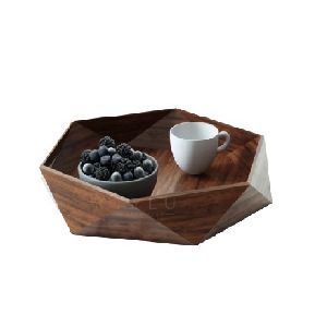 different style shape acacia wood salad serving bowl