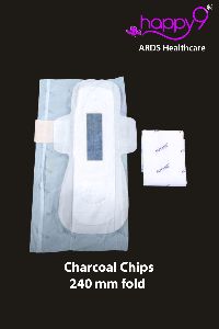 240mm Charcoal Chips Sanitary Napkin