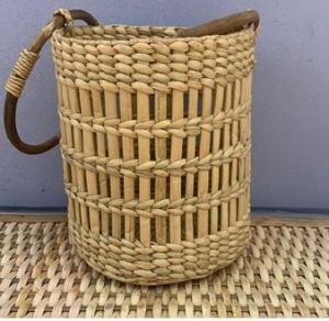 Kauna Basket with Cane Handle