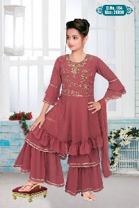 Girls Zorba Sharara Suit