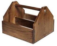 Wooden caddy