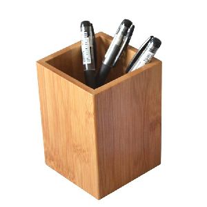 Wooden Pen Holder