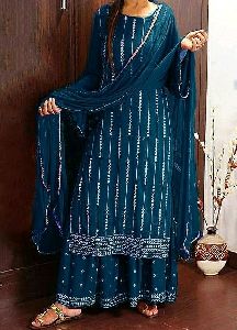 Ladies Kurti Palazzo Set