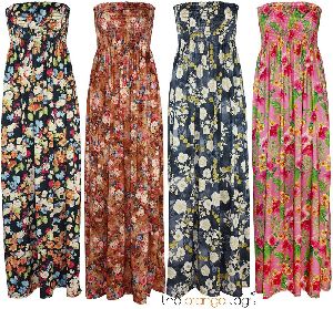 Ladies Long Maxi Dress