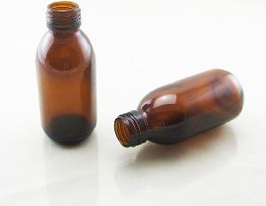 Glass Syrup Bottle