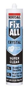 Mccoy Soudal Fix all Crystal 290ml Hybrid Sealant