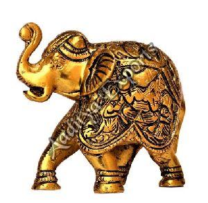 Brass Carved Elephant