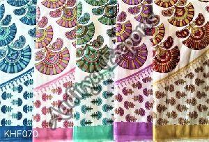 Jaipuri Floral Print Bed Sheets