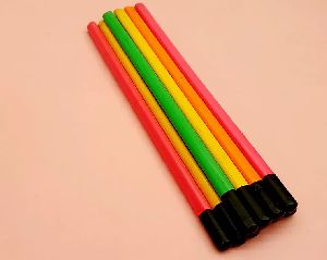 Black Tipped Neon Body Wooden Pencil