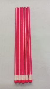Pink and White Stripes Wooden Pencil