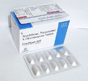 aceclofenac paracetamol chlorzoxazone tablets