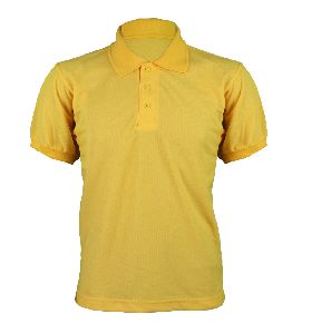 Men Yellow Polo t shirt