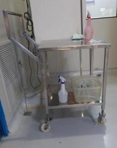 SS Hand Gloves Stand / Trolley