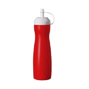 Red Squeeze Bottle