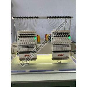double head embroidery machine