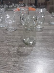 Glass Poonjani Jar