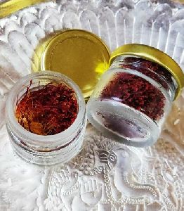 Glass Saffron Jar