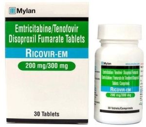 Emtricitabine and Tenofovir Disoproxil Fumarate Tablets
