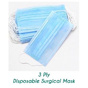 Disposable 3 ply mask