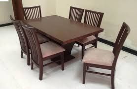 Wooden Dining Table 6 seater