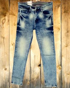 Mens Faded Jeans