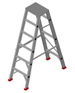 Aluminum Self Support Ladder
