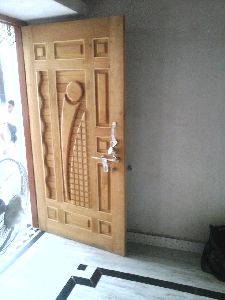 Coated Wooden Door