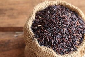 Organic black rice