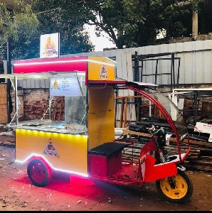 e-rickshaw food cart