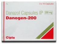 DANOGEN 200MG CAP