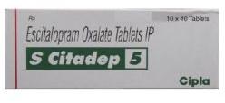 S-CITADEP 5MG TAB