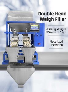 Double head packaging machine