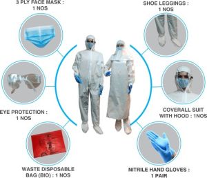 Disposable PPE kit