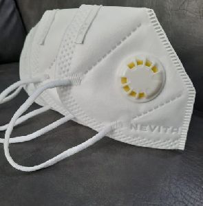 Disposable FACE MASK WITH EXHALE VALVE