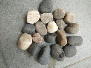 Natural pebbles