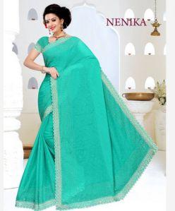 Nenika Silk Embroidered Saree