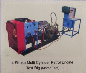4 stroke multi cylinder petrol engine test rig (morse test)