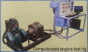 Computerized engine test rog
