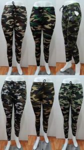 Army Print Jeggings