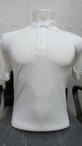 Nirmal Net Polyester Collar T shirt