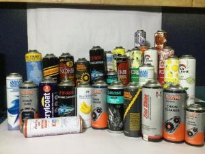 spray cans