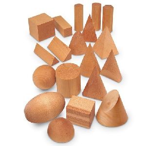 Geometric Wooden Solid