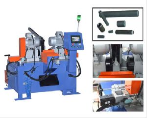 JE Dual Head Automatic Pipe Bar Chamfering Machine (Short Length)