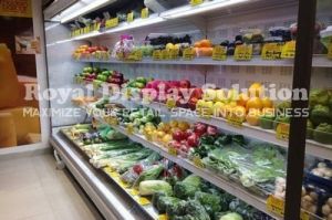 vegetable display rack