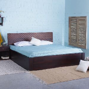 Sheesham Wood Bed With Storage